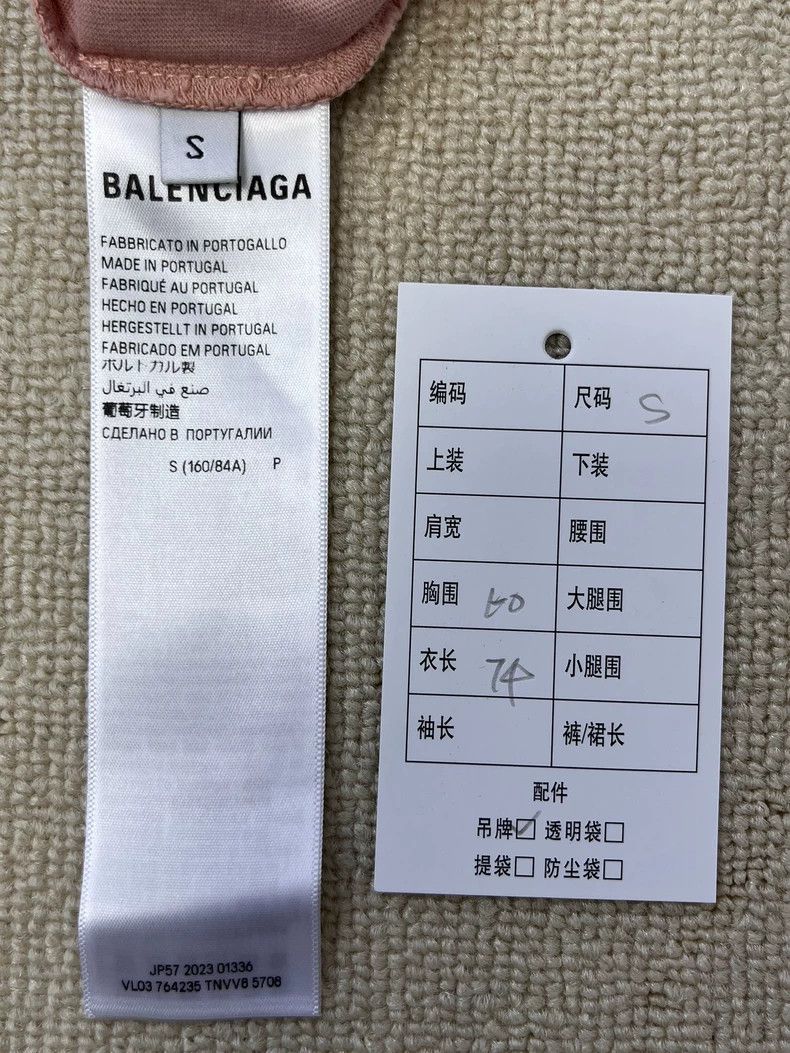 Balenciaga Balenciaga Letter Print Short Sleeve T-Shirt - dmc Size S / US 4 / IT 40 - 5 Thumbnail