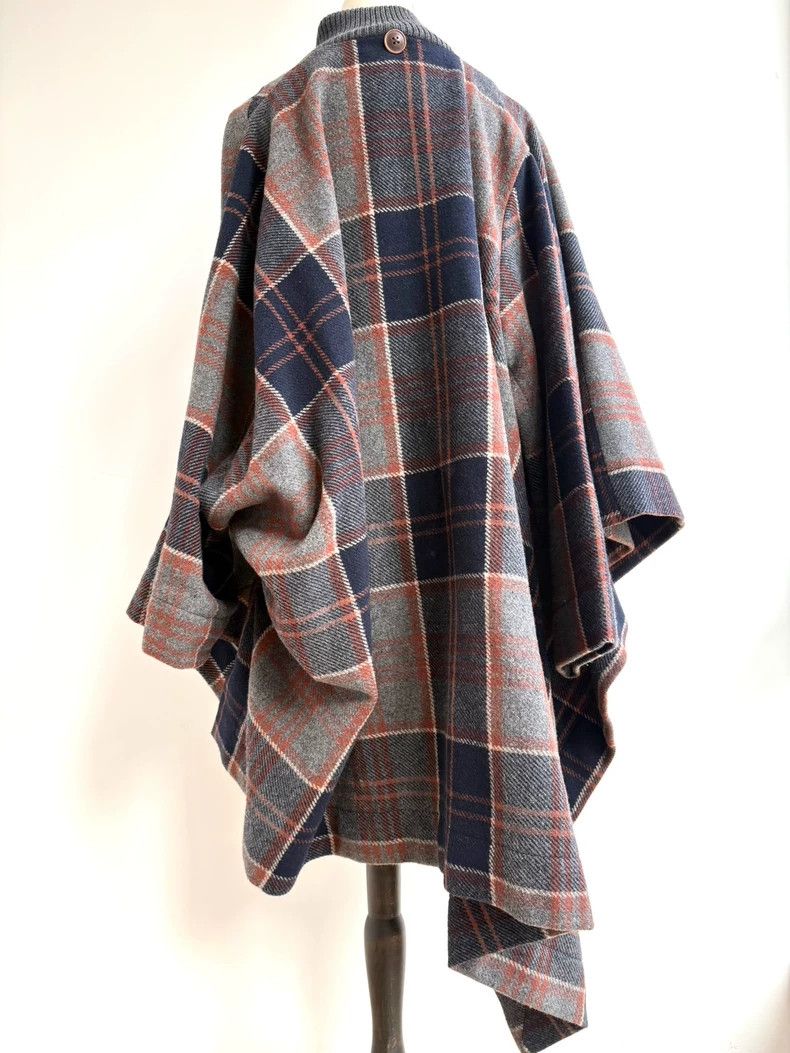 Vivienne Westwood Vivienne Westwood Vintage Plaid Cape Coat - dmc Size ONE SIZE - 7 Thumbnail