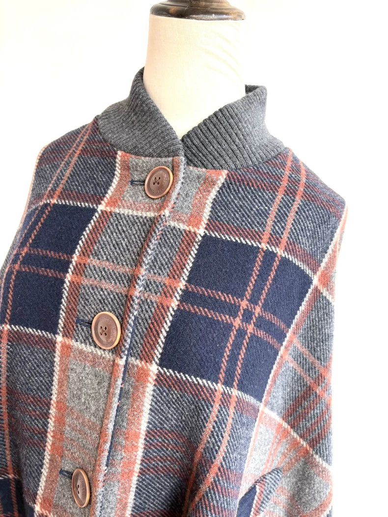 Vivienne Westwood Vivienne Westwood Vintage Plaid Cape Coat - dmc Size ONE SIZE - 4 Thumbnail
