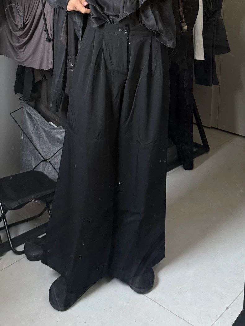 Yohji Yamamoto Yohji Yamamoto Pleated Wide-leg Pants - dmc Size 35" - 5 Thumbnail