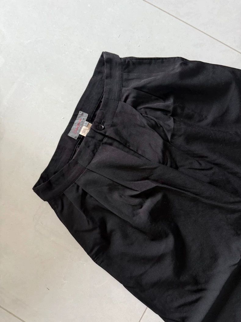 Yohji Yamamoto Yohji Yamamoto Pleated Wide-leg Pants - dmc Size 35" - 3 Thumbnail