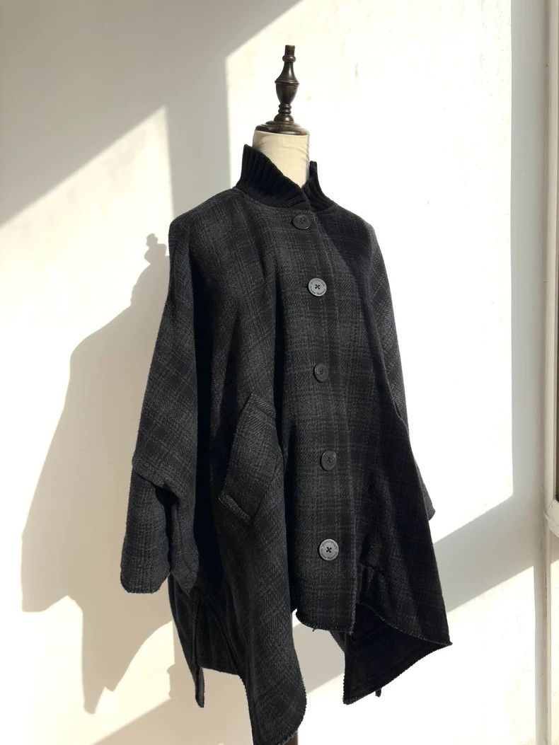 Vivienne Westwood Vivienne Westwood Asymmetric Gray Cape Coat - dmc Size M / US 6-8 / IT 42-44 - 5 Thumbnail