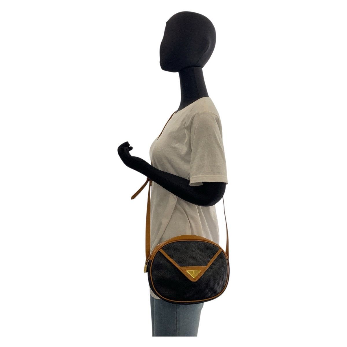 Yves Saint Laurent Yves Saint Laurent Yves Saint Laurent YSL PVC/Leather Shoulder Bag Leather Shoulder Bag DUTY FREE for USA Size ONE SIZE - 5 Thumbnail