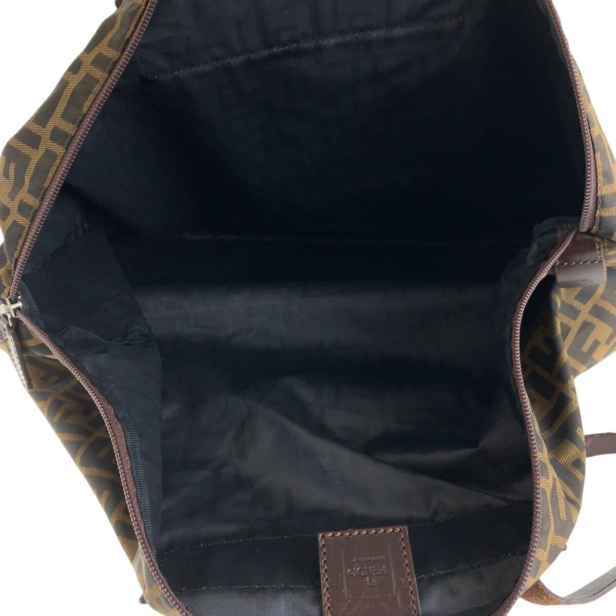 Fendi Fendi Fendi Zucca Canvas Boston Bag Canvas Travel Bag 15418 0 009 Size ONE SIZE - 9 Thumbnail
