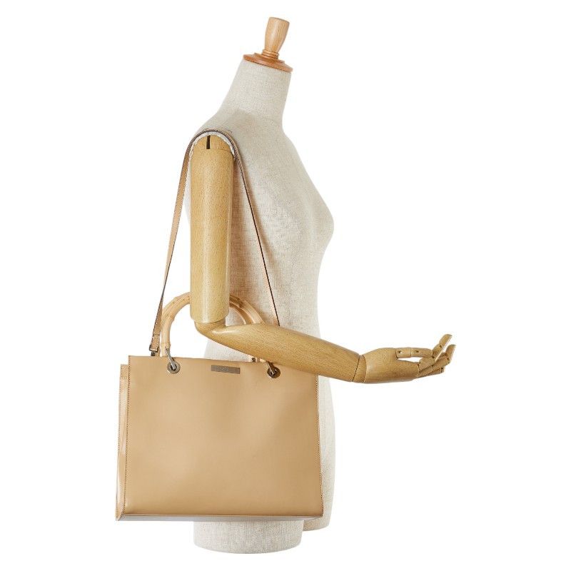 Gucci Gucci Gucci Bamboo Leather 2way Bag Leather Shoulder Bag 002 1016 200047 Size ONE SIZE - 10 Thumbnail