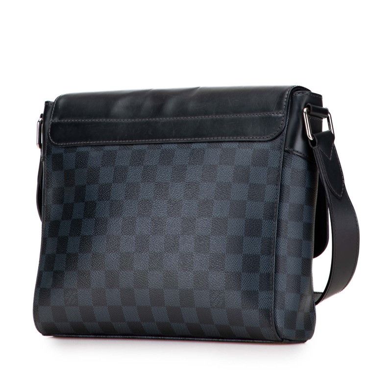 Louis Vuitton Louis Vuitton Louis Vuitton Newport Messenger PM Damier Cobalt Shoulder Bag Canvas Shoulder Bag N41587 Size ONE SIZE - 2 Thumbnail