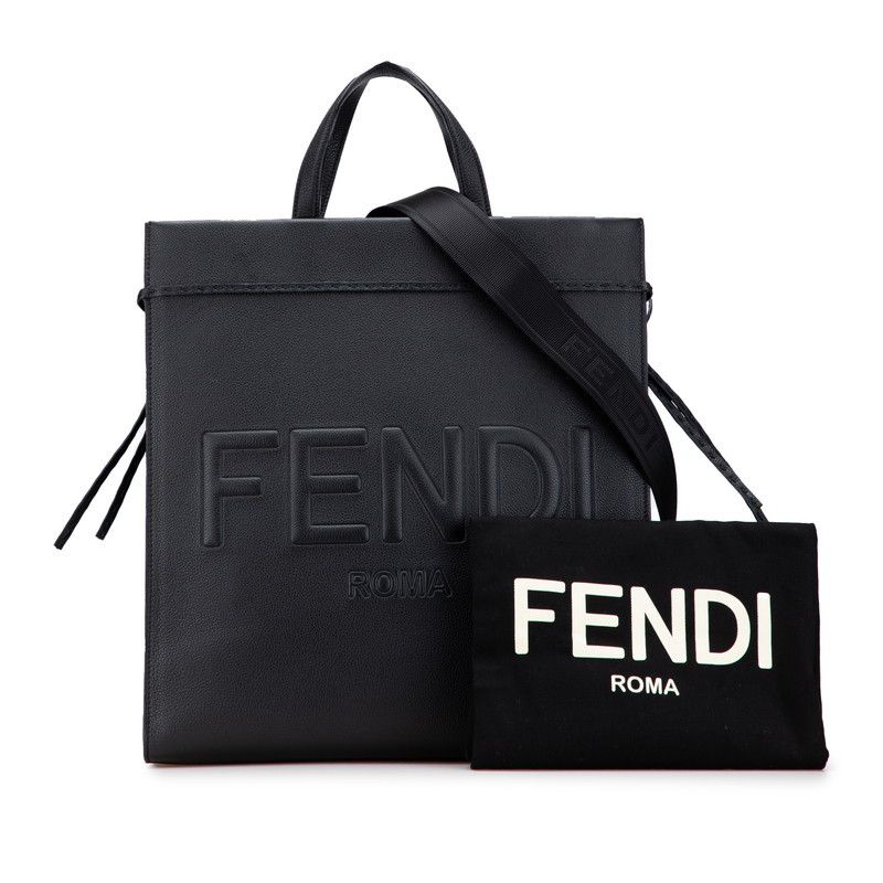 Fendi Fendi Fendi Go To Shopper Leather 2way Bag Leather Shoulder Bag 7VA583 Size ONE SIZE - 9 Thumbnail