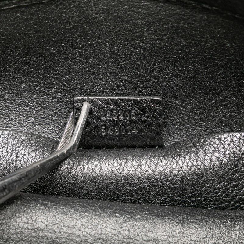 Gucci Gucci Gucci Logo Messenger Bag Leather Shoulder Bag Leather Shoulder Bag 295265 Size ONE SIZE - 8 Thumbnail