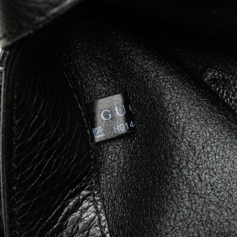 Gucci Gucci Gucci Logo Messenger Bag Leather Shoulder Bag Leather Shoulder Bag 295265 Size ONE SIZE - 9 Thumbnail