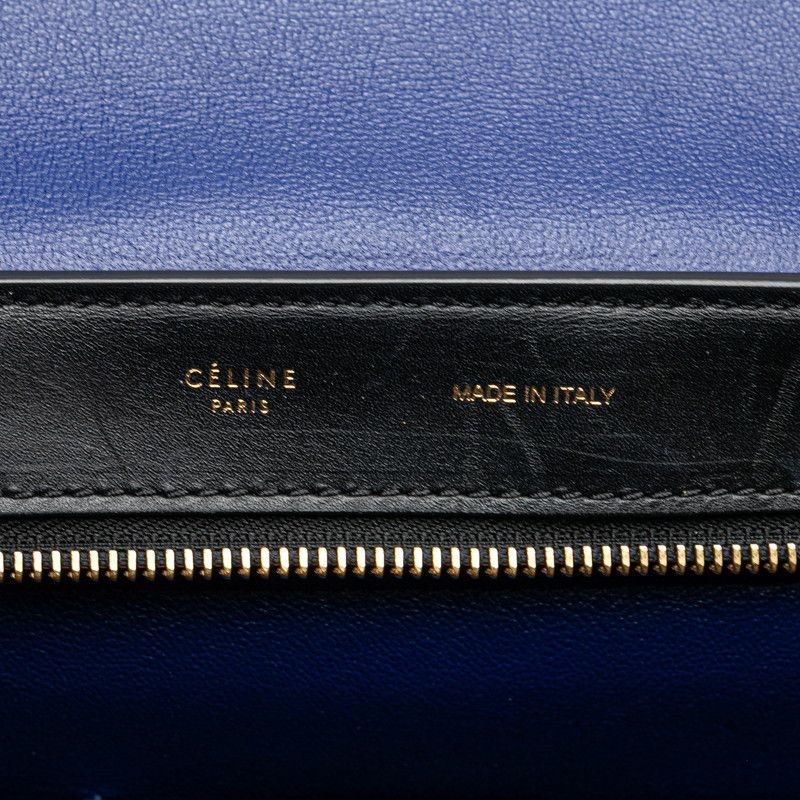 Celine Celine Celine Trapeze Leather Suede 2way Bag Leather Shoulder Bag Size ONE SIZE - 8 Thumbnail