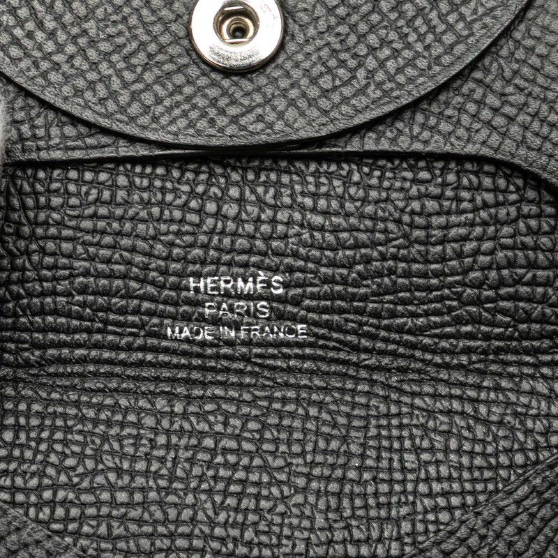 Hermes Hermes Hermes Bastia Vau Epsom Coin Case Leather Coin Case Stamp U (2022) DUTY FREE for USA Size ONE SIZE - 9 Thumbnail