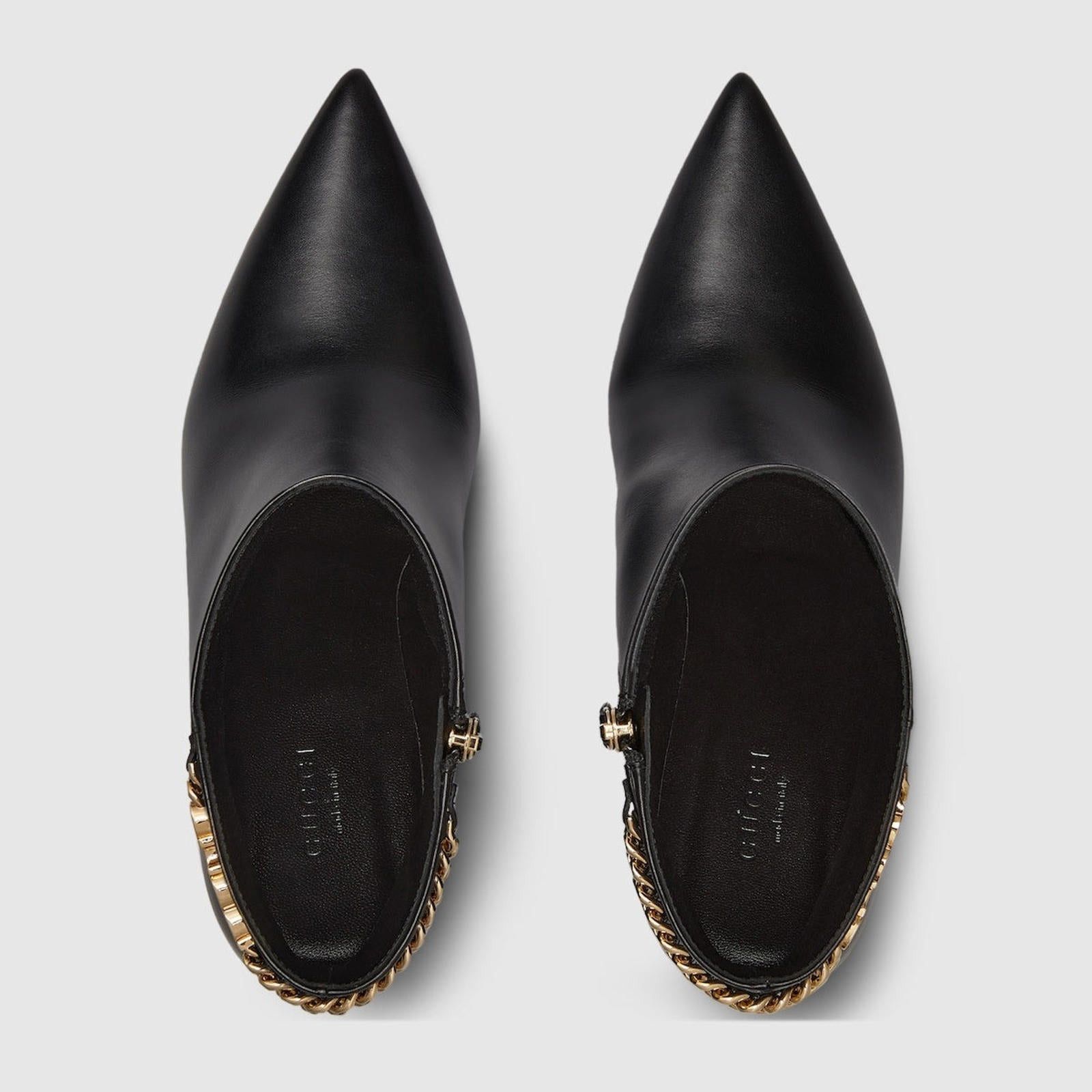 Gucci Gucci Signoria Chain Ankle Boots SIZE 39 Size ONE SIZE - 3 Thumbnail