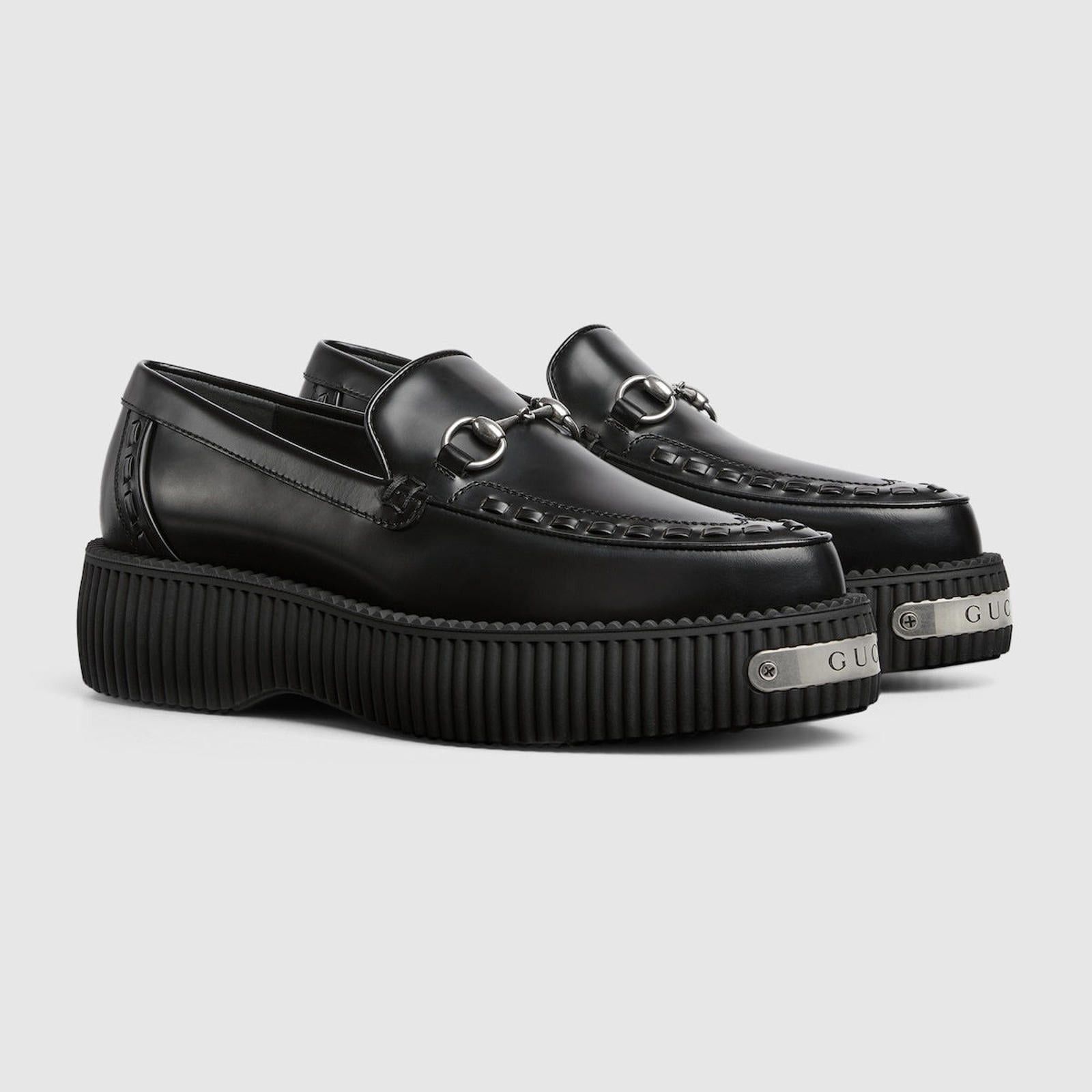 Gucci Gucci Horsebit Creeper Loafers SIZE 38 Size ONE SIZE - 2 Thumbnail