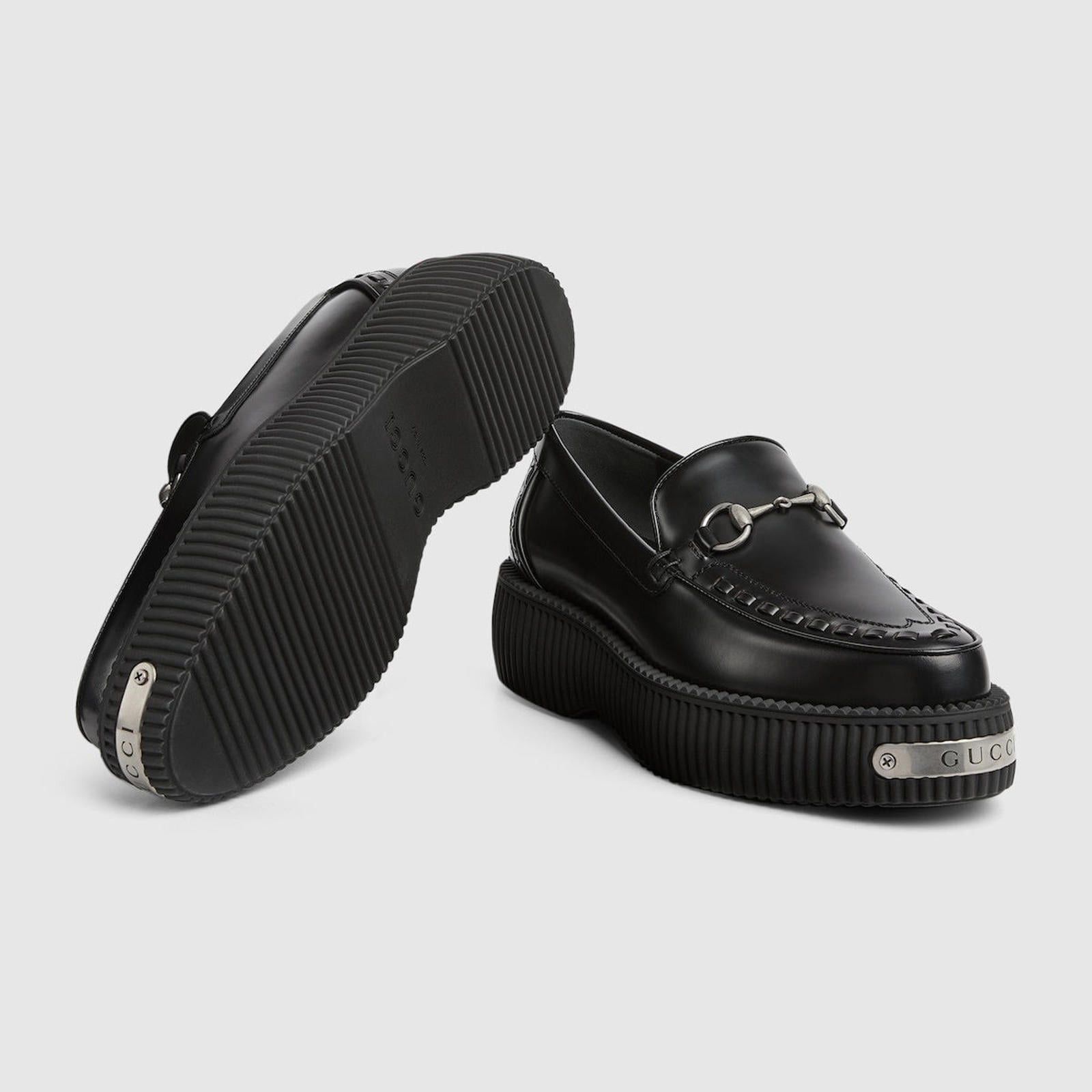 Gucci Gucci Horsebit Creeper Loafers SIZE 40 Size ONE SIZE - 4 Thumbnail
