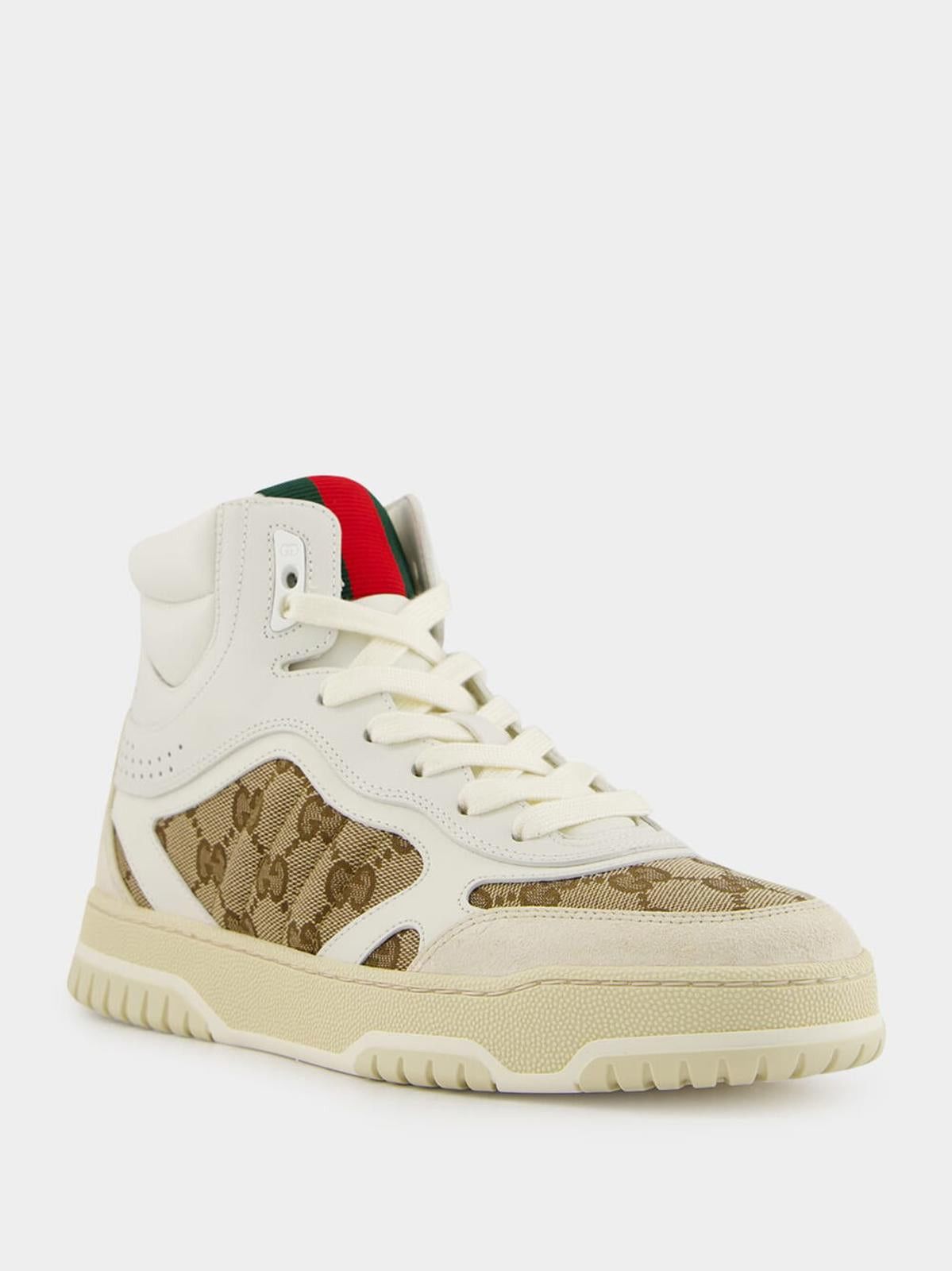 Gucci Gucci Re-Web High Top Women Sneakers SIZE 40 Size ONE SIZE - 3 Thumbnail