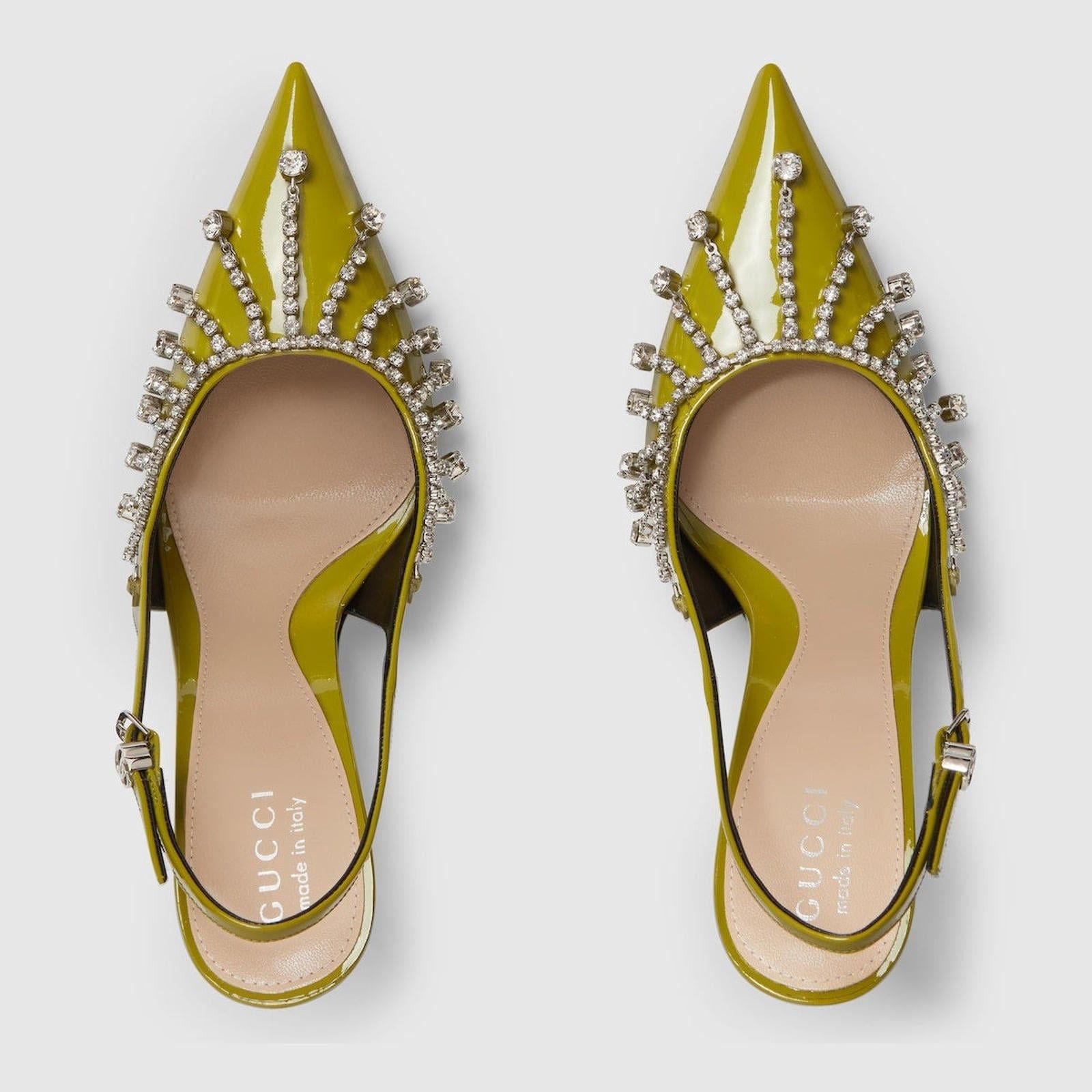 Gucci Gucci Crystal Chain Pumps SIZE 39 Size ONE SIZE - 3 Thumbnail