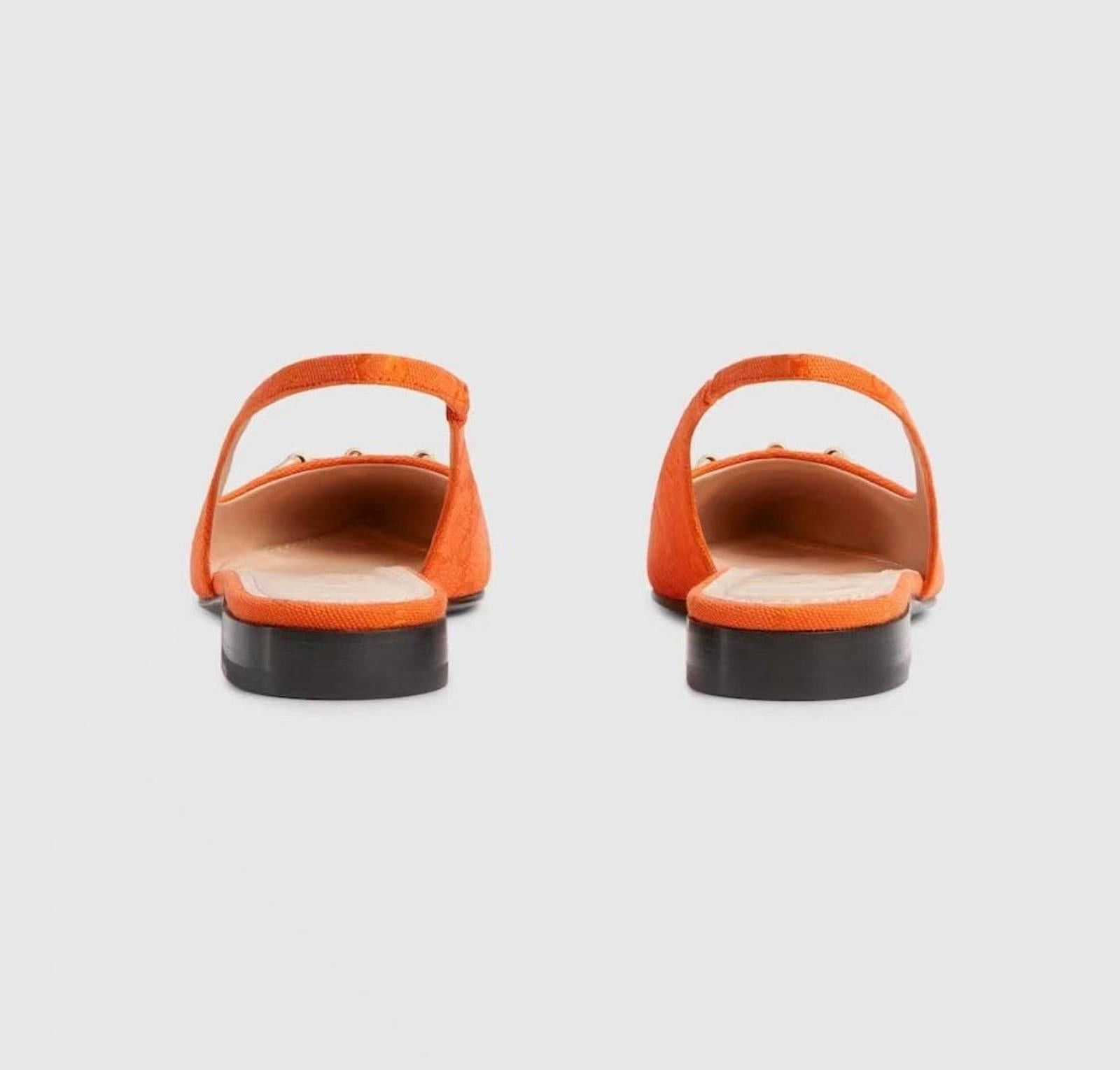 Gucci Gucci Horsebit GG Slingback Ballets SIZE 41 Size ONE SIZE - 2 Thumbnail