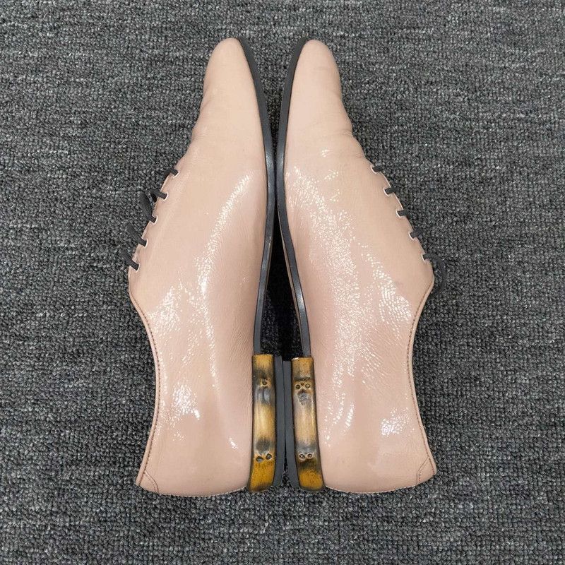 Gucci Gucci Pink Flat Shoes Size US 6.5 / EU 39-40 - 2 Thumbnail