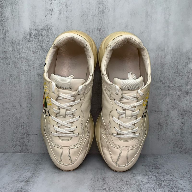 Gucci Gucci Rhyton Logo Classic Dad Sneakers Size US 9.5 / EU 42-43 - 8 Thumbnail