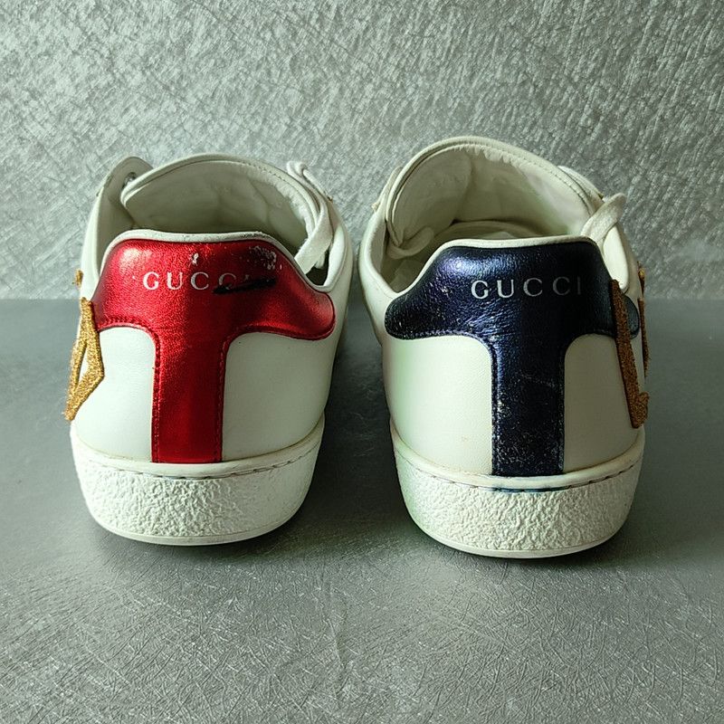 Gucci Gucci Ace Loved Embroidered Fashion Sneakers Size US 8 / EU 41 - 3 Thumbnail