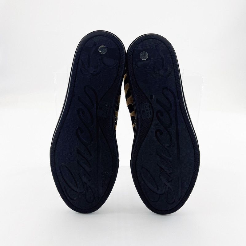 Gucci Gucci Casual Lifestyle Shoes in Black and Yellow Size US 7.5 / EU 40-41 - 4 Thumbnail
