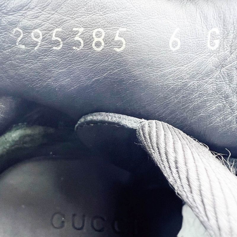 Gucci Gucci Casual Lifestyle Shoes in Black and Yellow Size US 7.5 / EU 40-41 - 5 Thumbnail