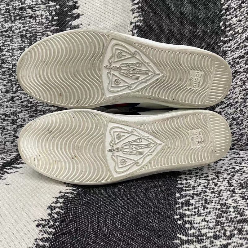 Gucci Gucci Colorful Appliqué White Sneakers for Men Size US 9.5 / EU 42-43 - 4 Thumbnail