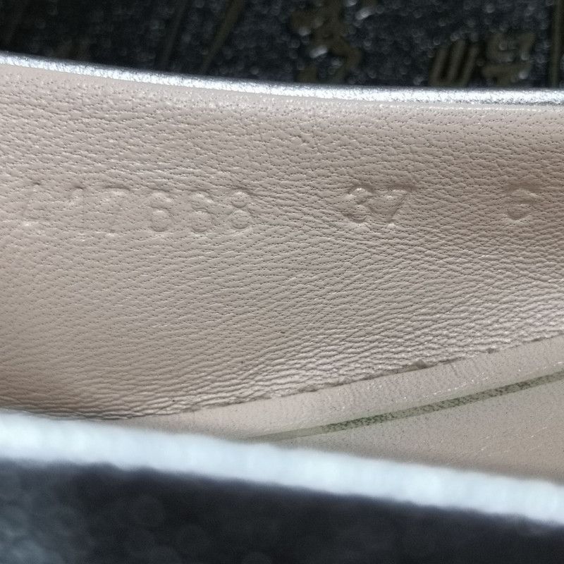 Gucci Gucci Silver Bee Ballet Flats Size US 7.5 / EU 40-41 - 5 Thumbnail