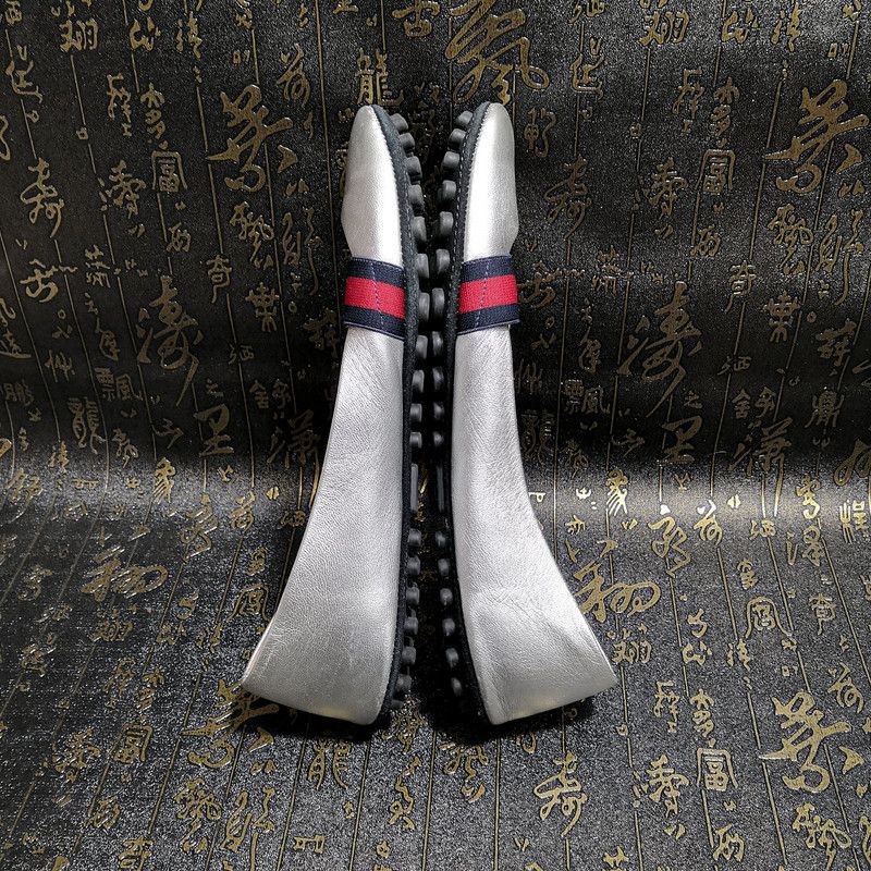 Gucci Gucci Silver Bee Ballet Flats Size US 7.5 / EU 40-41 - 7 Thumbnail