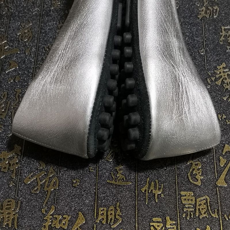 Gucci Gucci Silver Bee Ballet Flats Size US 7.5 / EU 40-41 - 10 Thumbnail