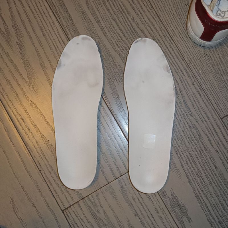 Gucci Gucci Ace Blade Sneakers with Distressed Finish Size US 8 / EU 41 - 7 Thumbnail