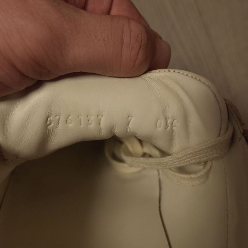 Gucci Gucci Ace Blade Sneakers with Distressed Finish Size US 8 / EU 41 - 5 Thumbnail