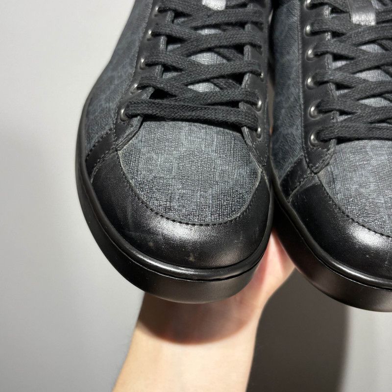 Gucci Gucci Black High-Top Fashion Sneakers for Men Size US 6.5 / EU 39-40 - 10 Thumbnail