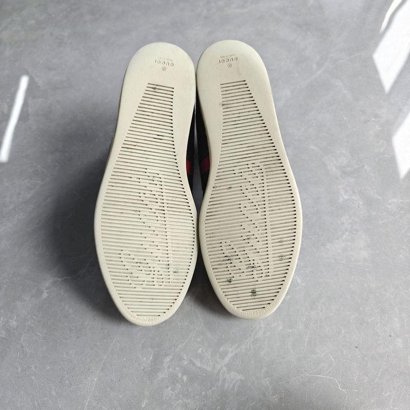 Gucci Gucci Casual Slip-Resistant Sneakers in Black Size US 10.5 / EU 43-44 - 4 Thumbnail