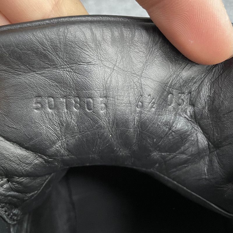 Gucci Gucci Ace Leather High-Top Sneakers for Men Size US 8.5 / EU 41-42 - 5 Thumbnail
