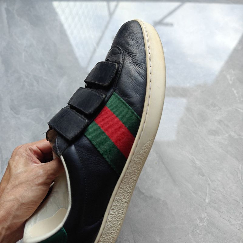 Gucci Gucci Ace Velcro Fashion Sneakers for Men Size US 8 / EU 41 - 8 Thumbnail