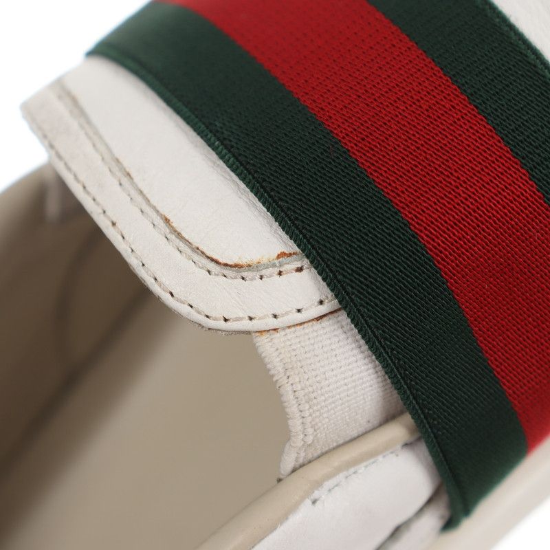 Gucci Gucci Casual Slip-On Sneakers in White Size US 6 / EU 39 - 12 Thumbnail