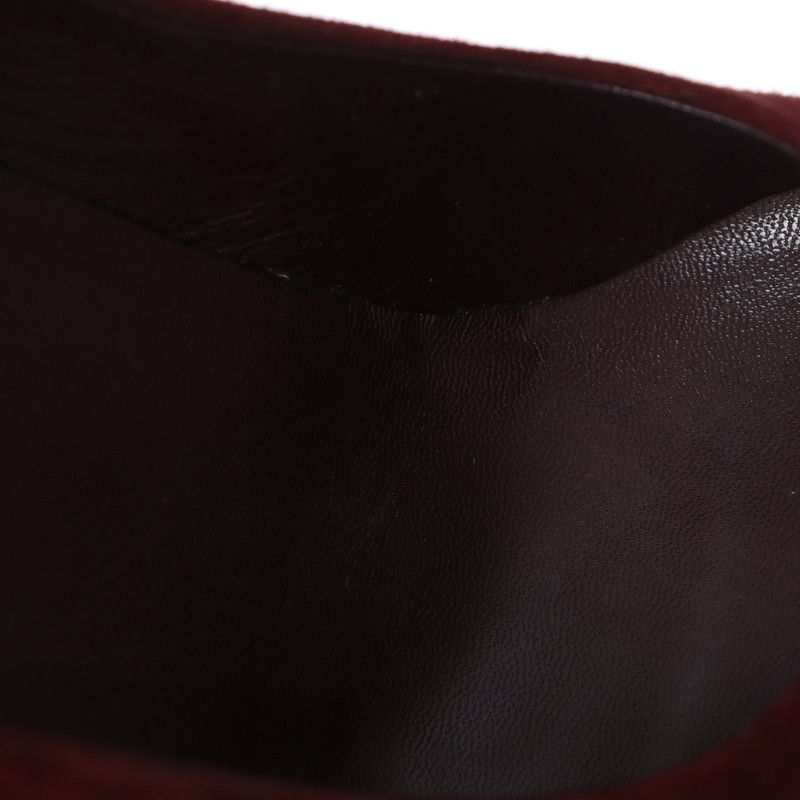 Gucci Gucci Red Suede High Heels Size US 7.5 / EU 40-41 - 9 Thumbnail