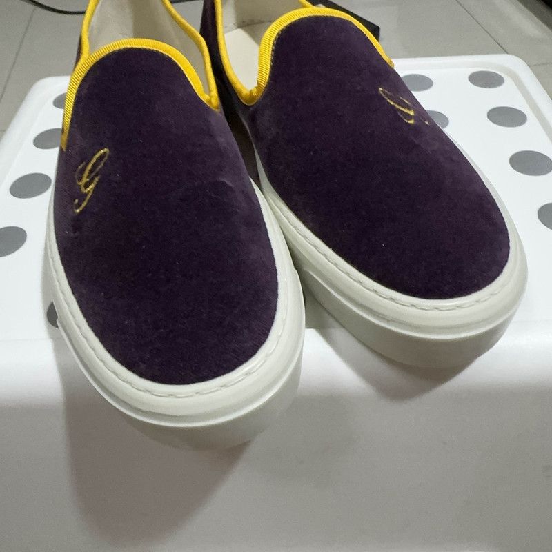 Gucci Gucci Stylish Comfortable Slip-On Sneakers Size US 5.5 / EU 38 - 9 Thumbnail