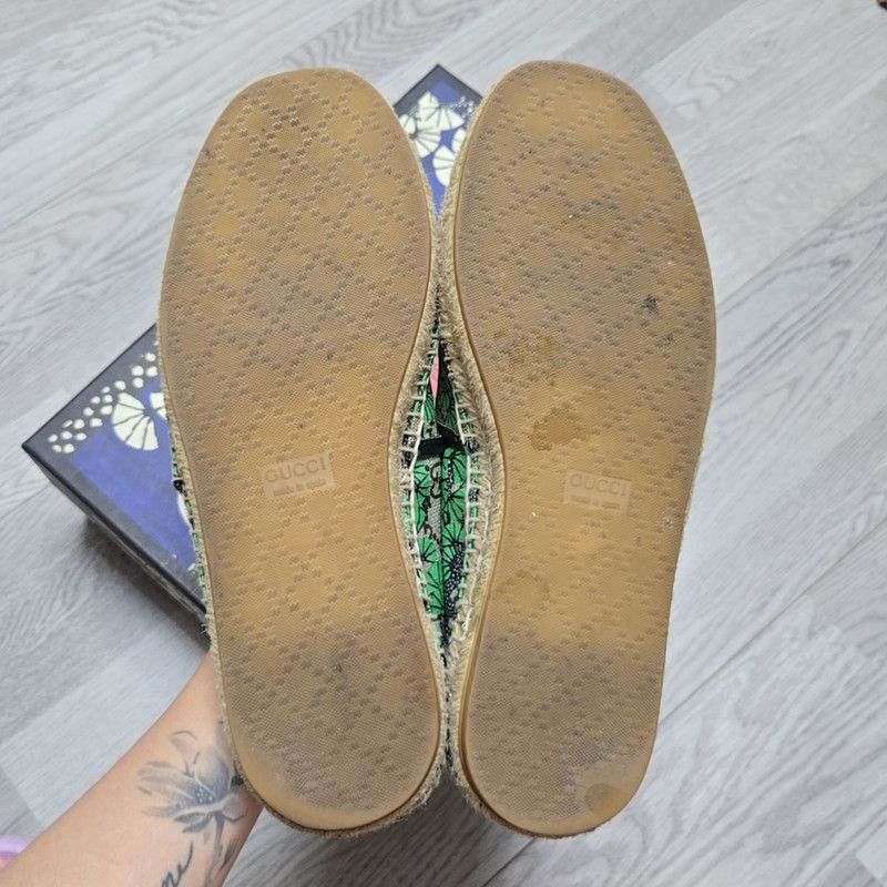 Gucci Gucci Tiger Print Slip-On Fashion Shoes Size US 8 / EU 41 - 4 Thumbnail