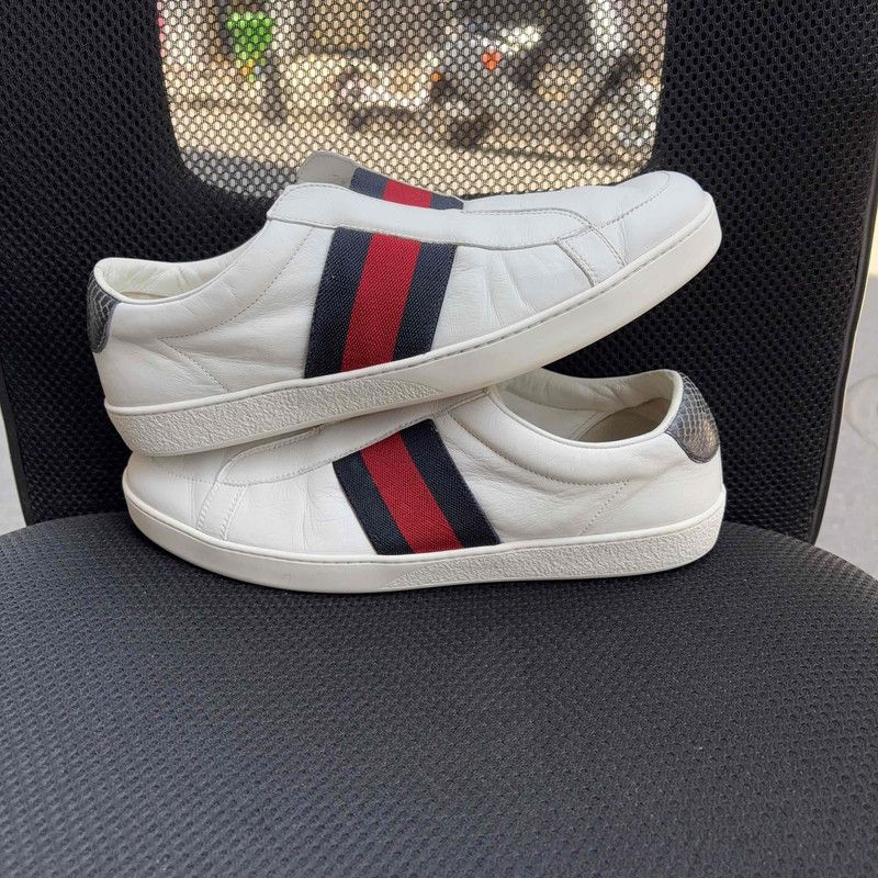 Gucci Gucci Stylish White Sneakers Size US 9.5 / EU 42-43 - 7 Thumbnail
