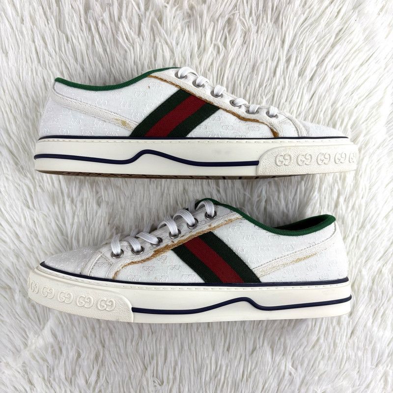 Gucci Gucci Tennis 1977 Retro Low-Top Sneakers Size US 7.5 / EU 40-41 - 4 Thumbnail