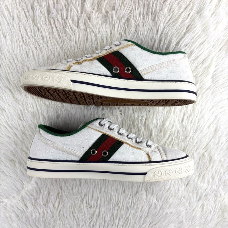 Gucci Gucci Tennis 1977 Retro Low-Top Sneakers Size US 7.5 / EU 40-41 - 5 Thumbnail