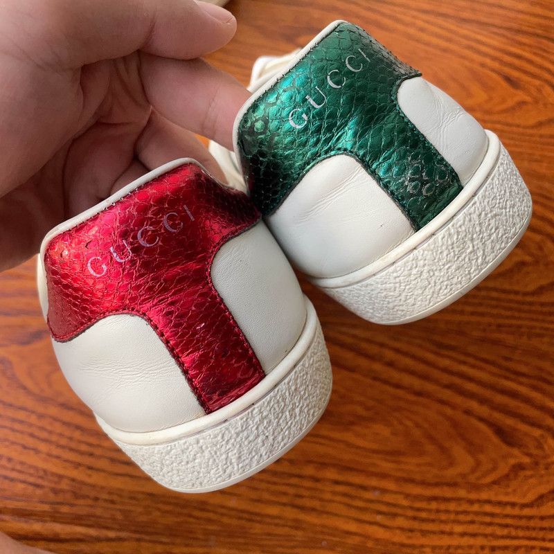 Gucci Gucci Ace Tiger Embroidered Low-Top Sneakers Size US 8 / EU 41 - 6 Thumbnail