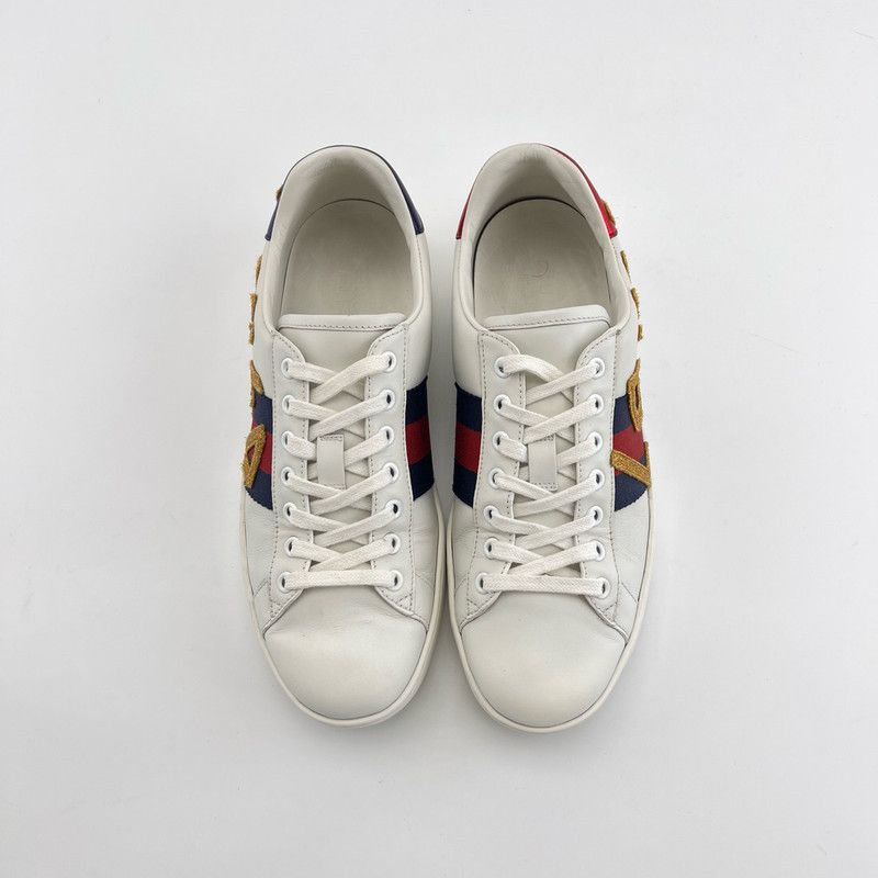 Gucci Gucci Ace Embroidered Love Casual Sneakers Size US 9.5 / EU 42-43 - 2 Thumbnail