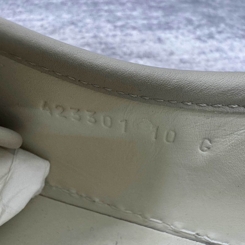 Gucci Gucci Full Leather Low-top Sneakers in Gray Size US 10.5 / EU 43-44 - 5 Thumbnail