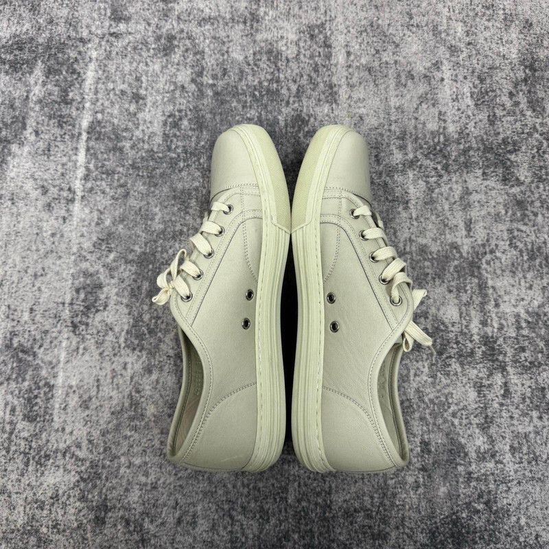 Gucci Gucci Full Leather Low-top Sneakers in Gray Size US 10.5 / EU 43-44 - 6 Thumbnail