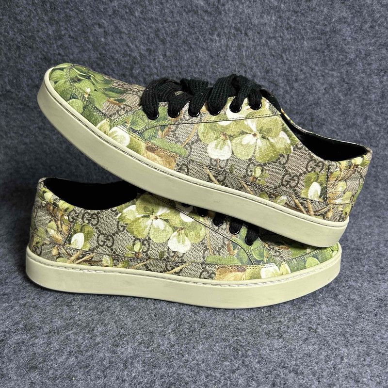 Gucci Gucci GG Supreme Low 'Blooms Print' Sneakers Size US 9.5 / EU 42-43 - 8 Thumbnail
