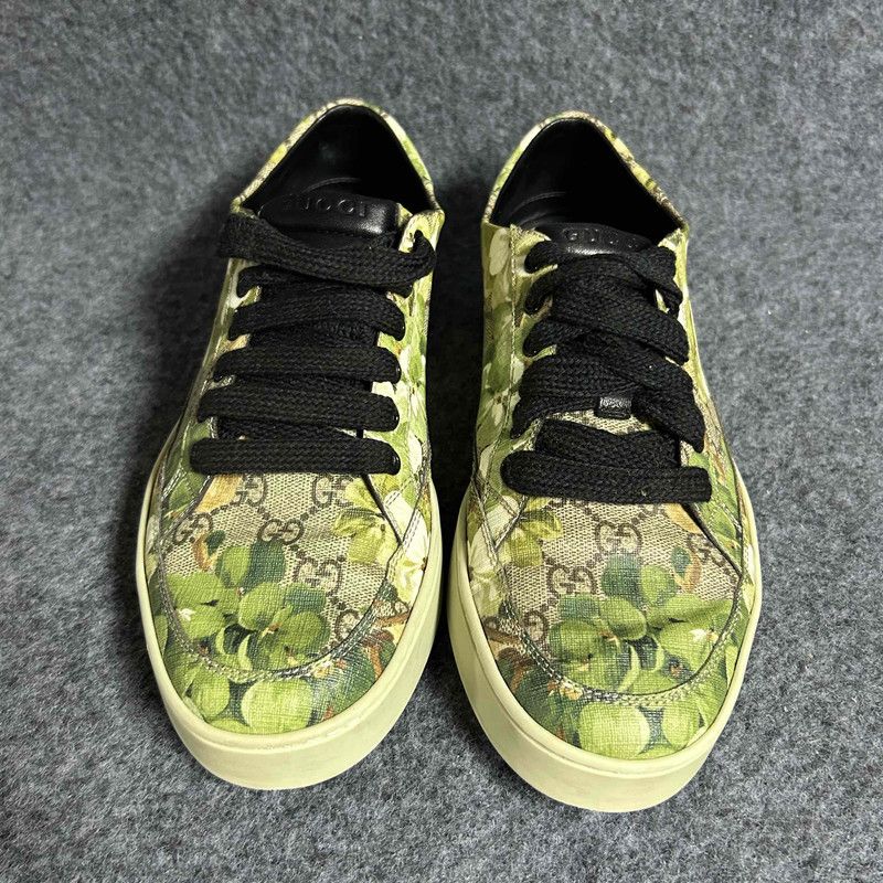 Gucci Gucci GG Supreme Low 'Blooms Print' Sneakers Size US 9.5 / EU 42-43 - 2 Thumbnail