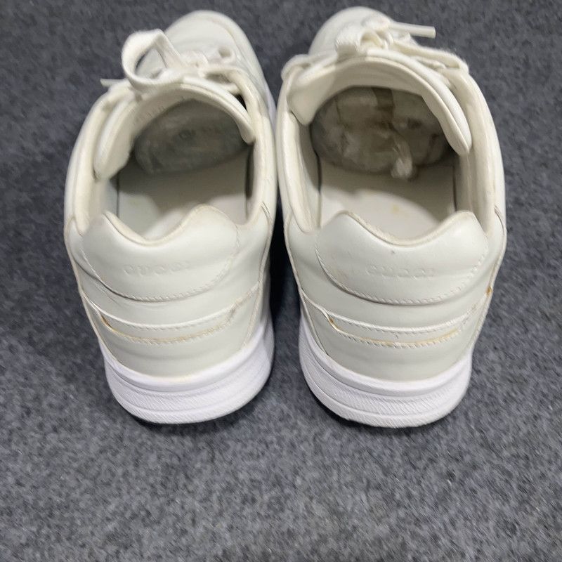 Gucci Gucci Double G Leather Low-Top Sneakers Size US 9.5 / EU 42-43 - 3 Thumbnail